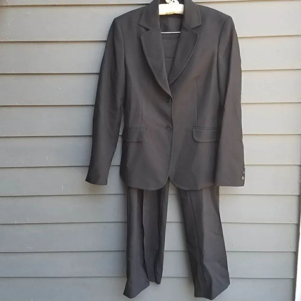 United Colors of Benetton Vintage Black Pants Suit size 44